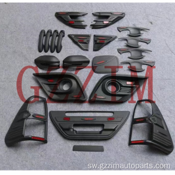 Hilux Revo 2016+ mapambo kamili ya trim kit kifuniko